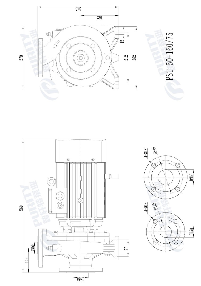 Plano y Dimensiones de Instalación
