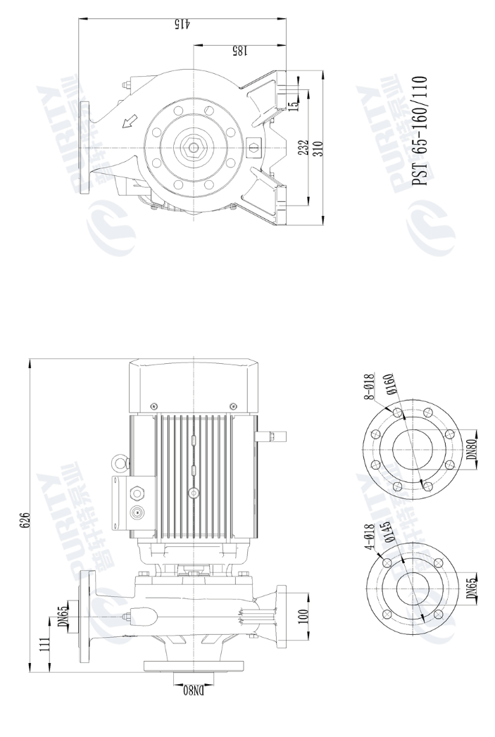 Plano y Dimensiones de Instalación