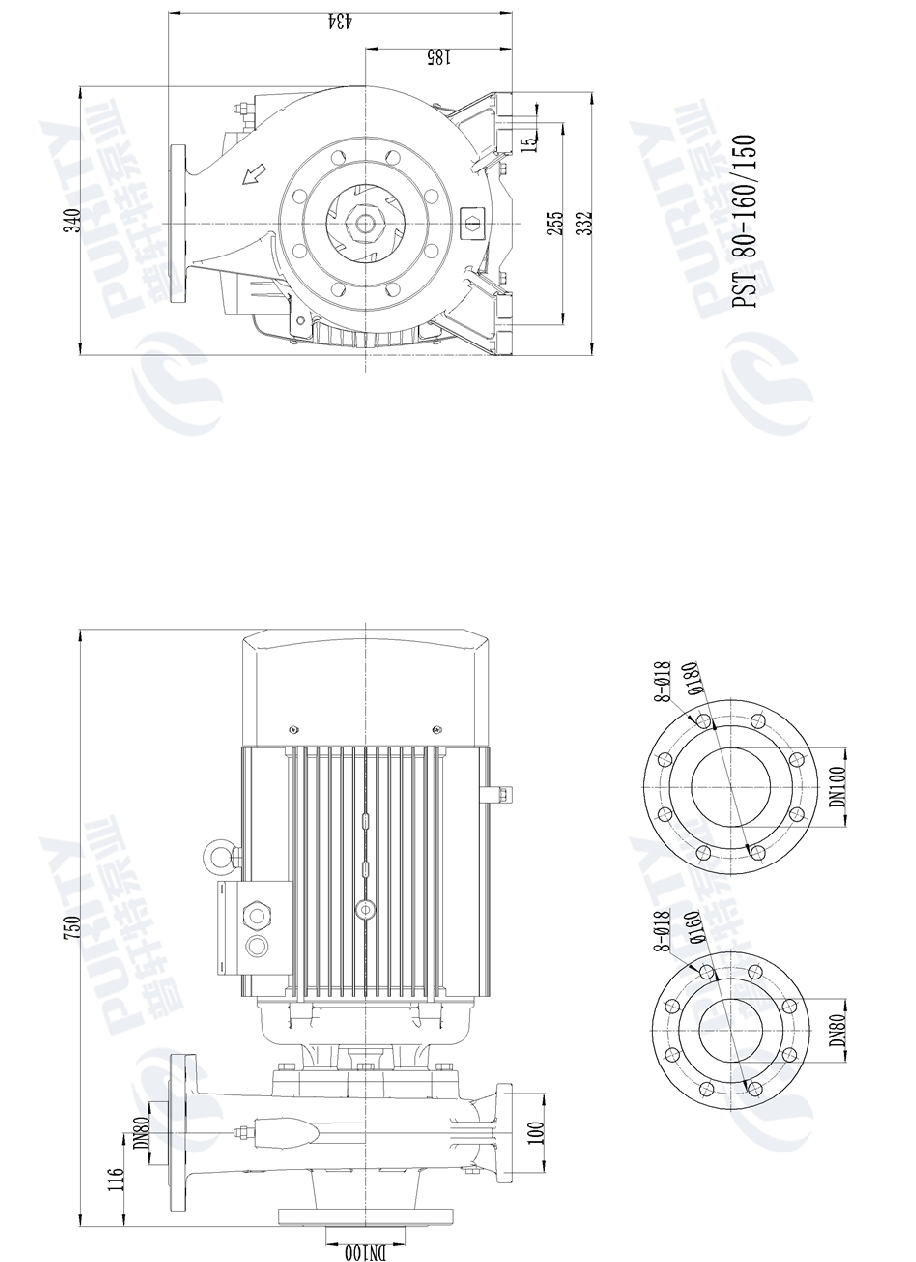 Plano y Dimensiones de Instalación